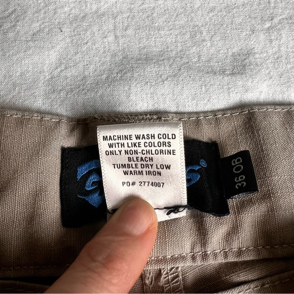 Galls Pro Tac Force Ripstop Tactical Men's Khaki Cargo Pants unhemmed 36x37 - Picture 7 of 7